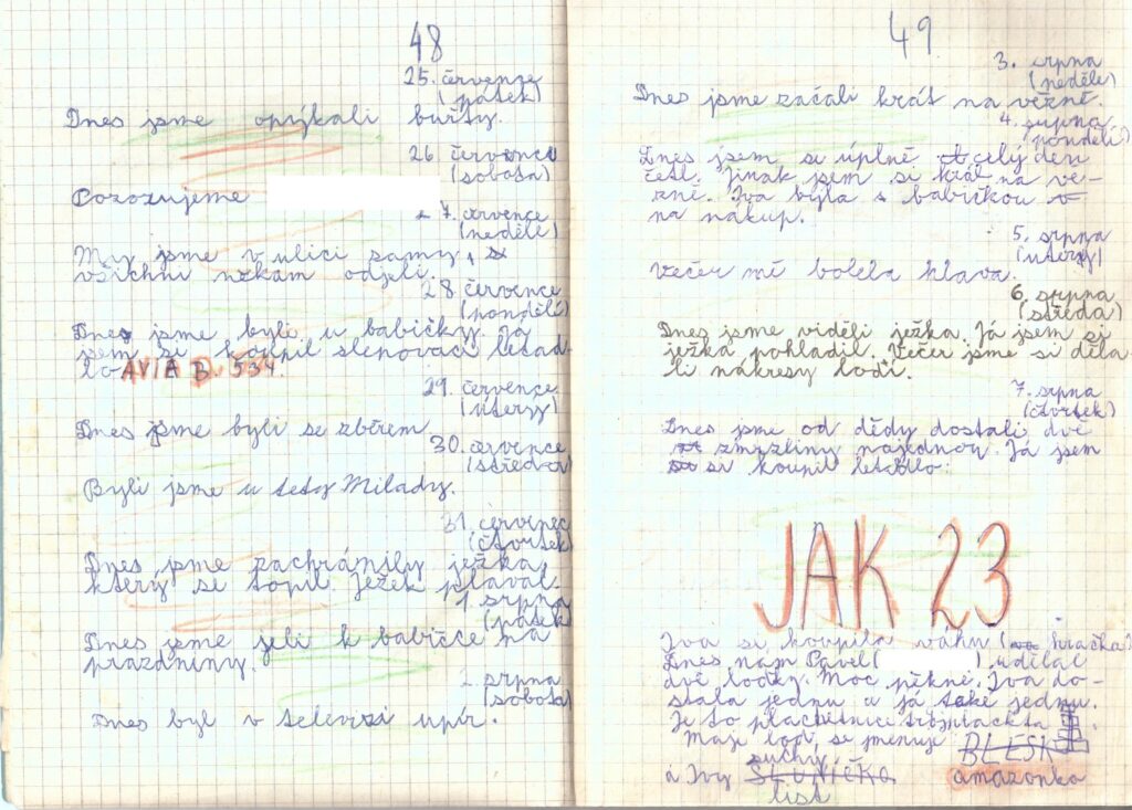 Deník II. - strana 5